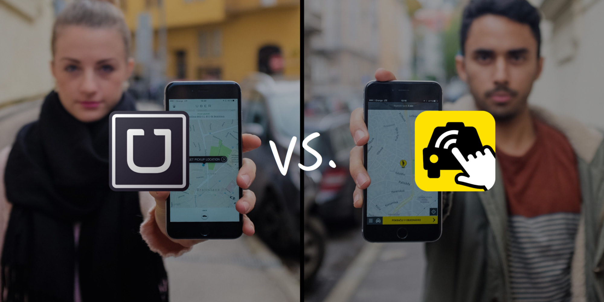 Uber vs. Hopin – ktorá aplikácia zvíťazila v testovaní?